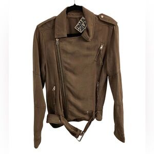 Pam & Gela Moto Military Jacket Size S